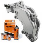 Foliatec Remklauwlakset | stratos zilver metallic | 3 Kompon, Verzenden