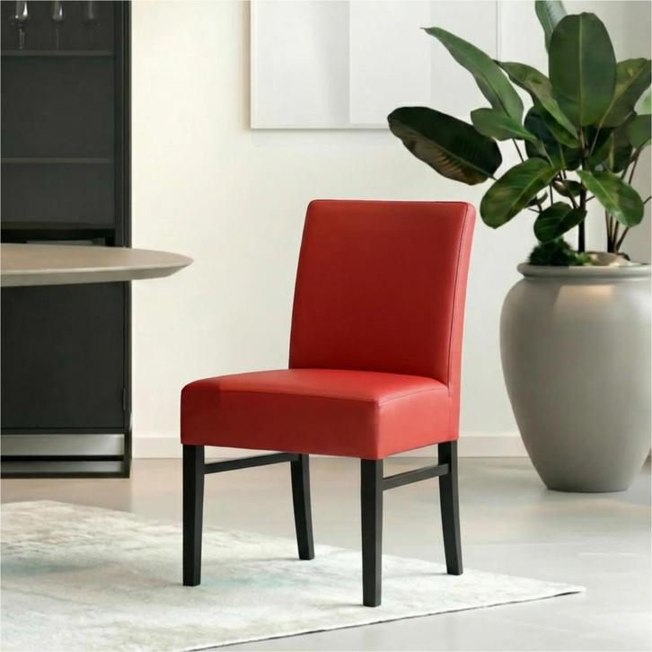 Leren eetkamerstoel Hold, Maison & Meubles, Chaises, Enlèvement ou Envoi