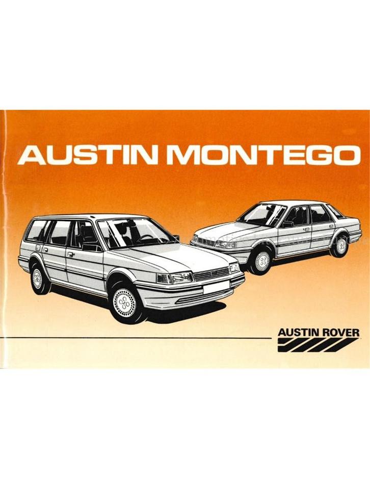 1985 AUSTIN MONTEGO INSTRUCTIEBOEKJE NEDERLANDS, Auto diversen, Handleidingen en Instructieboekjes