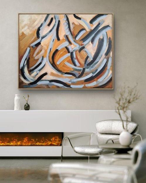 Gaby Acevedo - Terre n°6 (XL), Antiek en Kunst, Kunst | Schilderijen | Modern