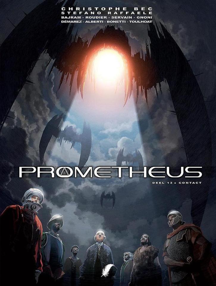 Prometheus - D13 Contact / De meester inquisiteurs / 0, Boeken, Stripverhalen, Zo goed als nieuw, Verzenden