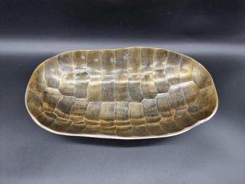 Fruitschaal - Metaal - Schildpad Schildpad Brons/Goud, Antiek en Kunst, Curiosa en Brocante