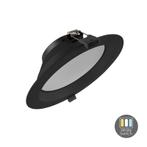 LED Downlight - Ortho - CCT- Switch - Ø170 - 15w - Zwart, Verzenden, Nieuw