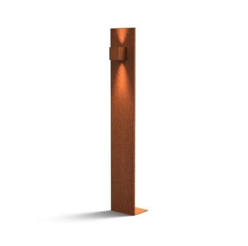 Cortenstaal staande lamp pillar DUO 230V - Large, Doe-het-zelf en Bouw, Overige Doe-Het-Zelf en Bouw, Nieuw