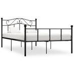 vidaXL Bedframe metaal zwart 120x200 cm, Verzenden, Nieuw