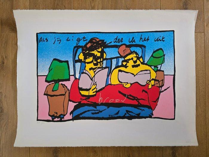Herman Brood (1946-2001) - Als jij ligt doe ik het uit, Antiek en Kunst, Antiek | Overige Antiek