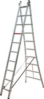 Altrex Rocky 2-delige reformladder DR 2 x 10, Verzenden