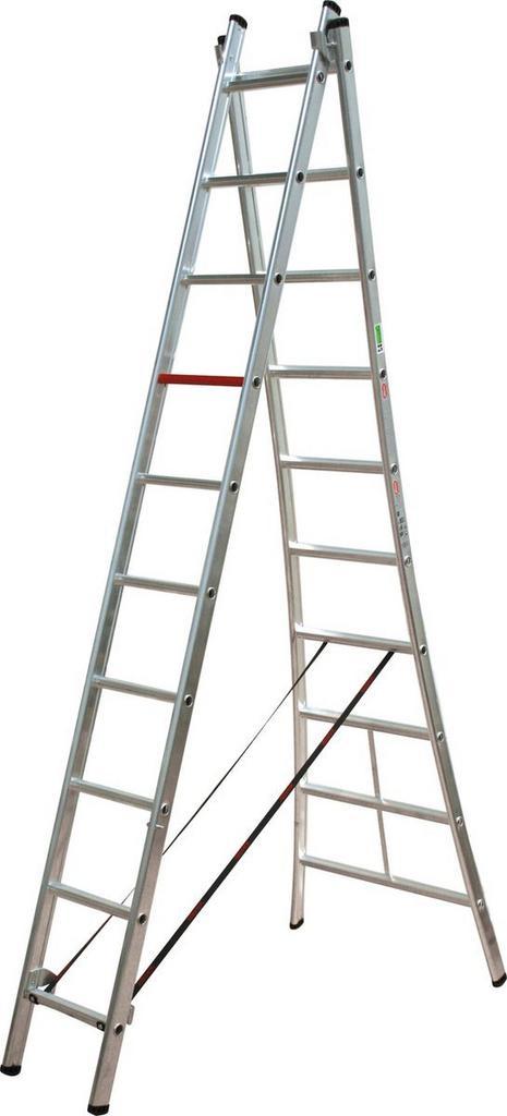 Altrex Rocky 2-delige reformladder DR 2 x 10, Doe-het-zelf en Bouw, Ladders en Trappen, Verzenden