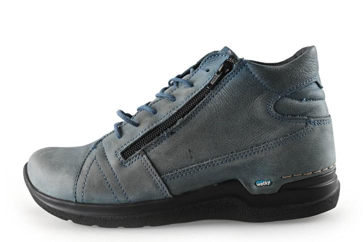 Wolky veterboots in maat 40 Blauw | 25% korting, Kleding | Dames, Schoenen, Blauw, Zo goed als nieuw, Overige typen, Verzenden