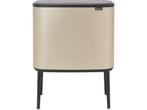 Brabantia Bo Touch Bin - Prullenbak - 36 liter - Metallic, Huis en Inrichting, Woonaccessoires | Prullenbakken, Verzenden, Zo goed als nieuw