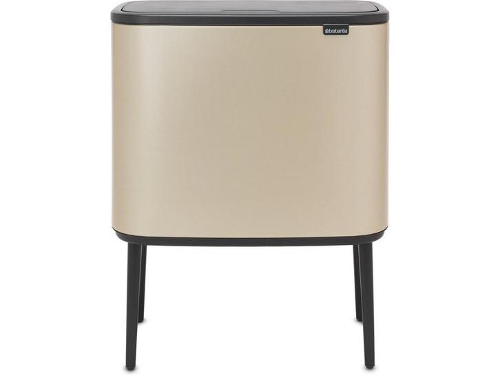 Brabantia Bo Touch Bin - Prullenbak - 36 liter - Metallic, Maison & Meubles, Accessoires pour la Maison | Poubelles, Envoi