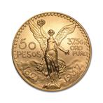 Gouden 50 pesos munt Mexico