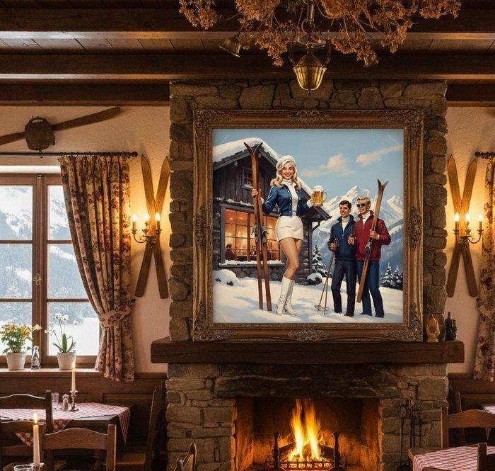 Le Yack - Ski Lodge Stories, Antiek en Kunst, Kunst | Designobjecten