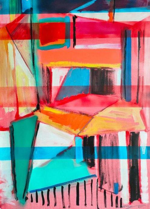 Alexander Jarque - ARK02 - XL -, Antiek en Kunst, Kunst | Schilderijen | Modern