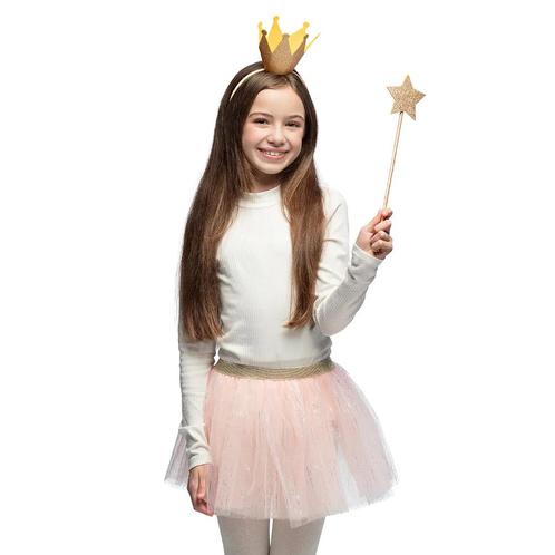 Prinses Accessoireset Meisje 3 delig, Hobby en Vrije tijd, Feestartikelen, Nieuw, Verzenden
