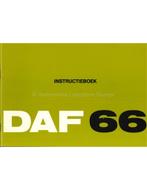 1972 DAF 66 INSTRUCTIEBOEKJE NEDERLANDS, Auto diversen, Handleidingen en Instructieboekjes, Ophalen of Verzenden
