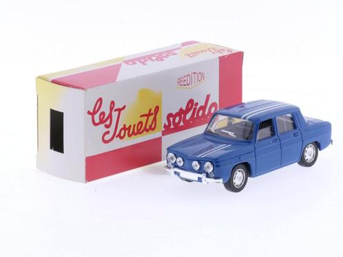 Schaal 1:43 Solido 1100  Renault 8 Gordini 1967 Blauw / W..., Hobby en Vrije tijd, Modelauto's | 1:43, Gebruikt, Solido, Ophalen of Verzenden