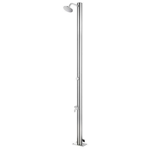 vidaXL Buitendouche 215 cm roestvrij staal, Tuin en Terras, Zwembaden, Nieuw, Verzenden