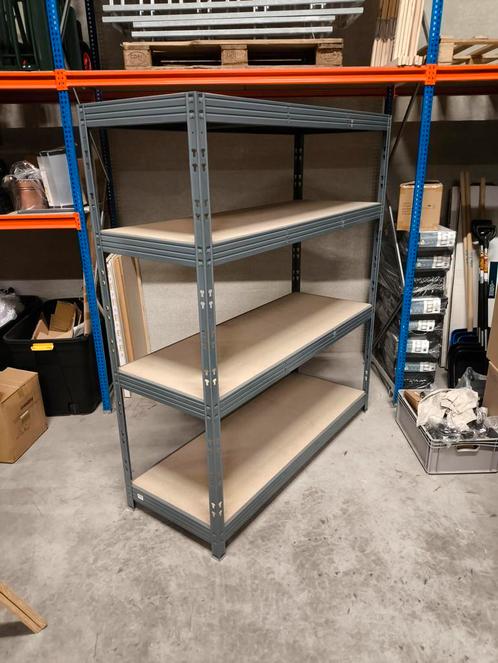 Opbergrekken 160 x 60 x 180 cm 4 x 350kg - 5 st. beschikbaar, Huis en Inrichting, Kasten | Stellingkasten, Zo goed als nieuw, Ophalen