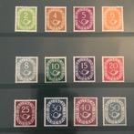 Duitsland, Bondsrepubliek 1951 - Posthoorn - Michel 123/138, Postzegels en Munten, Gestempeld