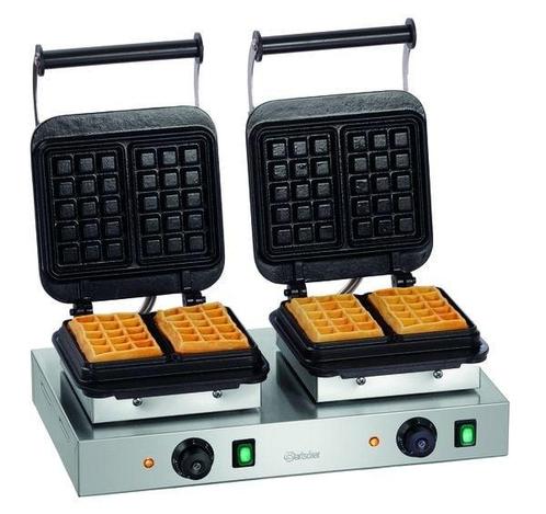 Wafelijzer | 2BW160-101 | Dubbel | 4.4kW | Wafelgrootte, Zakelijke goederen, Horeca | Keukenapparatuur, Nieuw in verpakking, Verzenden