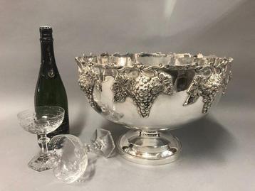Rafraîchisseur à champagne - Verzilverd