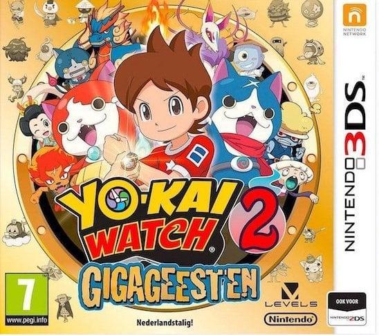 Yo Kai Watch 2 Gigageesten (3DS Games), Games en Spelcomputers, Games | Nintendo 2DS en 3DS, Zo goed als nieuw, Ophalen of Verzenden