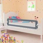 vidaXL Bedhekje peuter 120x42 cm polyester grijs, Kinderen en Baby's, Verzenden, Nieuw