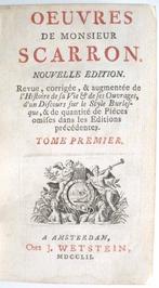 Paul Scarron - Oeuvres de Monsieur Scarron. Nouvelle