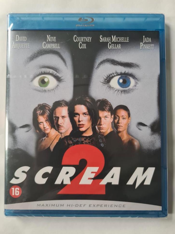 SCREAM 2 (IN SEAL) (BLURAY), Cd's en Dvd's, Blu-ray, Gebruikt