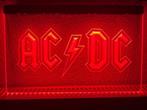 ACDC rock muziek neon bord lamp LED verlichting reclame lich, Nieuw, Verzenden