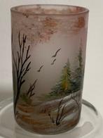 Daum Frères - daum - Vaas - Glas - Winter landschap
