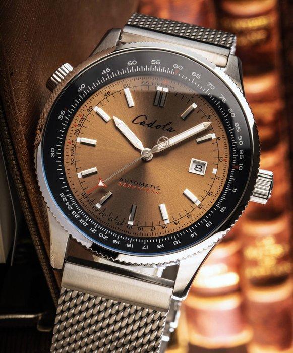 Cadola - AVIATEUR Automatic - Sapphire - Rare - New - Zonder, Handtassen en Accessoires, Horloges | Heren