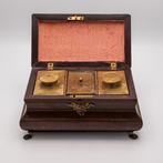 Theekistje / doosje - Mahonie