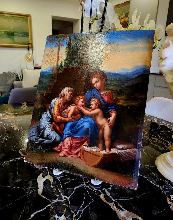 Scuola Italiana (XVIII-XIX), Da Raffaello e Aiuti - Piccola, Antiek en Kunst, Kunst | Schilderijen | Klassiek