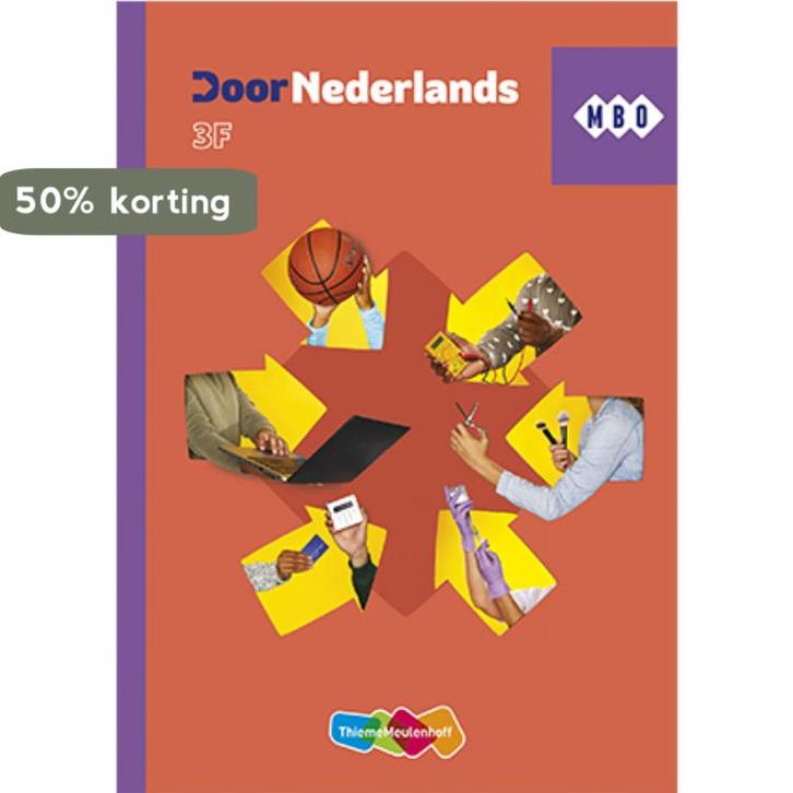 3F / DoorNederlands Leerwerkboek 3F / Leerwerkboek, Livres, Livres scolaires, Envoi