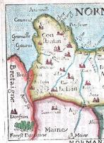 Frankrijk - Normandië; Ortelius / Turrini - Normandia - 1655, Nieuw