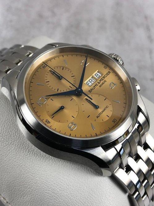 Baume & Mercier - Clifton Chronograph Automatic Limited, Handtassen en Accessoires, Horloges | Heren