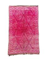 Tapis vintage en laine berbère rose du Maroc - Tapis bohème, Maison & Meubles