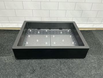 Crushed ice bak 2/1 gn Zwart, Ophalen of Verzenden