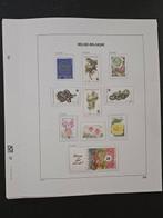 België 2000/2002 - Volledige partij gevulde Davo LX bladen, Gestempeld