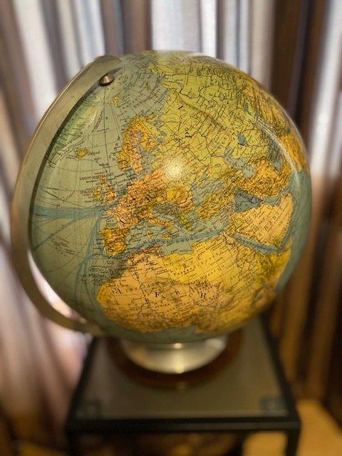 Globe - 1950-1960, Antiek en Kunst, Curiosa en Brocante