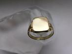 Plaqué or - Bague - Signet Art Déco