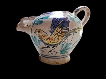 Kruik - Keramiek - in maiolica polychroom