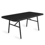 Eettafel voor buiten - antraciet - 170 x 90 x 75 cm, Huis en Inrichting, Verzenden, Nieuw