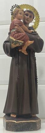 Olot - sculptuur, San Antonio de Padua - 49 cm - Hout,, Antiek en Kunst