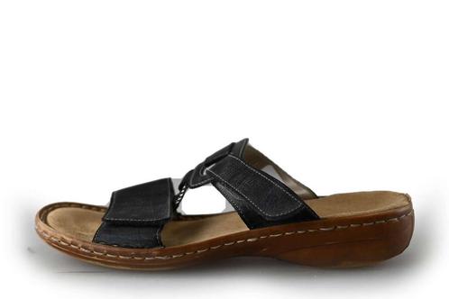 Rieker Slippers in maat 38 Zwart | 5% extra korting, Kleding | Dames, Schoenen, Zwart, Gedragen, Slippers, Verzenden