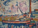 Maurice De Vlaminck (1876-1958) - La Seine vers Chatou, Antiek en Kunst