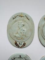 Maison A. Hardy - Plaquette (6) - Biscuit de porcelaine, Antiek en Kunst