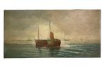 J. van Delden / G.J. Delfgaauw (1882–1947) - Zeegezicht, Antiek en Kunst